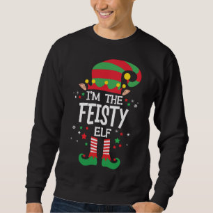 Jag är Ingenjör Elf-familjen Matching Funny Christ Lång Ärmad Tröja