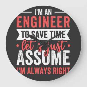 Jag är INGENJÖR, till Spara Time Låt oss jag bara  Stor Klocka