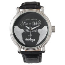 Jag är inte änka, jag är en fru i Make med Vingar