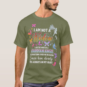 Jag är inte änka jag är hustru till en vårdnad t shirt
