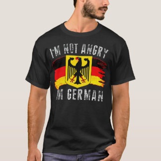Jag är inte Arg att jag är tysk garanti Eagle Tysk T Shirt