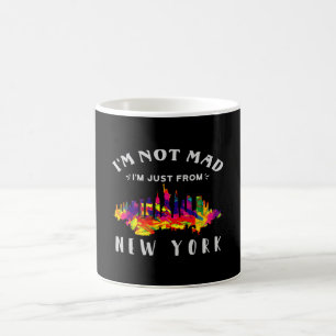 Jag är inte arg att jag bara är från New York Kaffemugg
