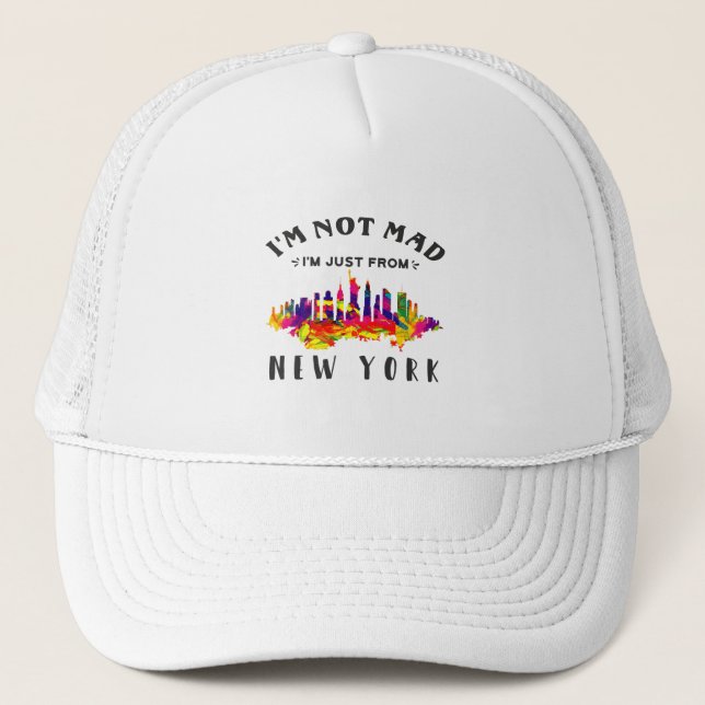 Jag är inte arg att jag bara är från New York Keps (Framsida)