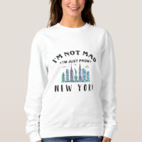 Jag är inte arg att jag bara är från New York