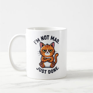 Jag är inte arg, bara färdig kaffemugg