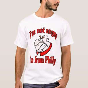Jag är inte arg. Jag är från Philly T-shirt