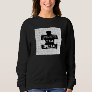 Jag är inte Autistisk, jag är Speciell Hoodie T Shirt