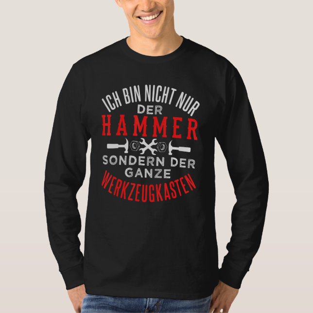 Jag är inte bara hammaren utan Toolbox T Shirt (Framsida)