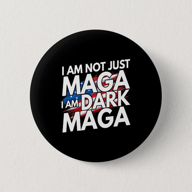 Jag är inte bara Im Mörk Trump 2024 Val Knapp (Framsida)