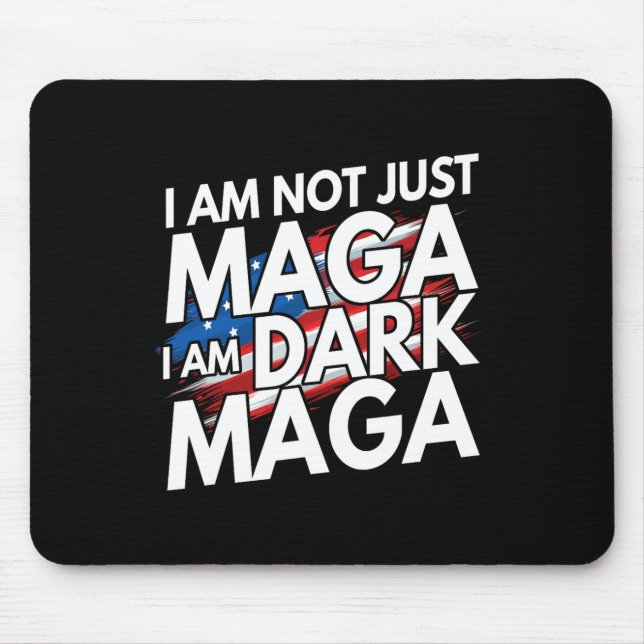 Jag är inte bara Im Mörk Trump 2024 Val Musmatta (Framsidan)