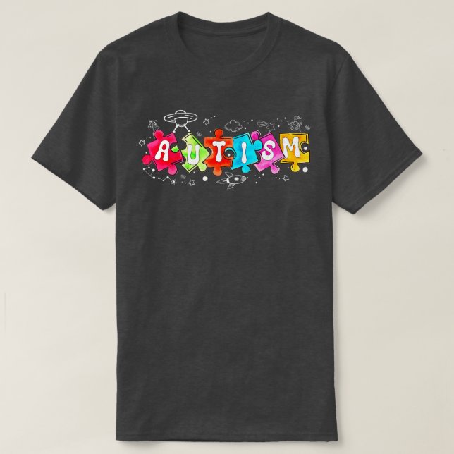 Jag är inte bara Konstig Im Autistic Funny Autism  T Shirt (Design framsida)