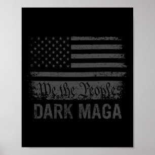 Jag är inte bara Mega, jag är Dark Mega Pro Trump  Poster