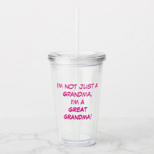 Jag är inte bara mormor, jag är en UNDERBAR GRAN Take Away Mugg