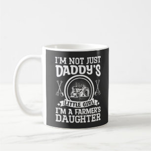 Jag är inte bara pappas lilla flickas bondflicka kaffemugg