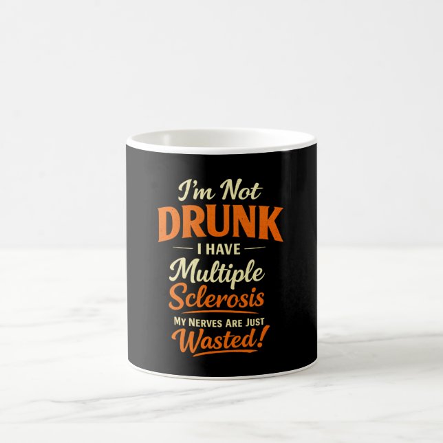 Jag är inte berusad jag har multipel skleros – Rol Kaffemugg (Center)