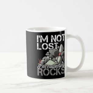 Jag är inte Borttappad att jag samlar in Sten-geol Kaffemugg