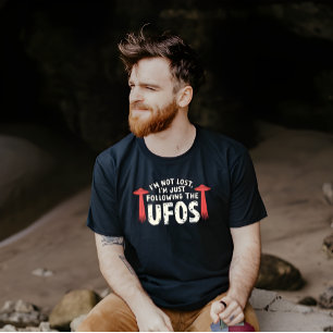 Jag är inte Borttappad, jag följer bara UFO:s - Lu T Shirt