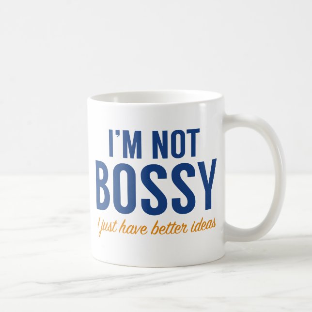 Jag är inte Bossy Kaffemugg (Höger)