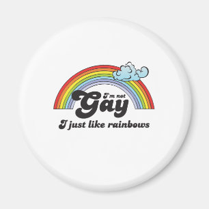 JAG ÄR INTE BRA, JAG GILLAR BARA RAINBOWS MAGNET