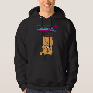Jag är inte Bra på Humor Roligten Hoodie