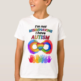 Jag är inte busig Autism T-Shirt
