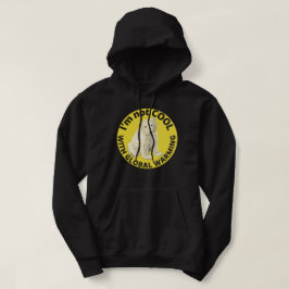 JAG ÄR INTE COOLA MED GLOBAL VARMNING räddat plane Hoodie