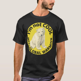 JAG ÄR INTE COOLA MED GLOBAL VARMNING räddat plane T Shirt