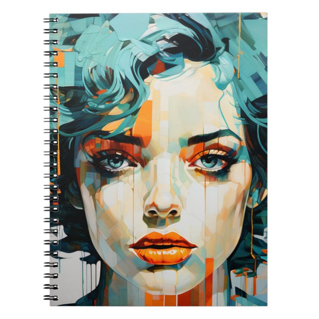 Jag är inte den jag brukade vara (blå) anteckningsbok (Framsidan)