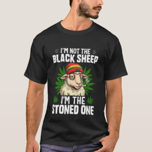 Jag är inte det svarta fåret roligt t shirt
