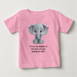 Jag är inte elefanten i rummet t shirt
