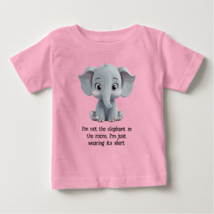 Jag är inte elefanten i rummet t shirt