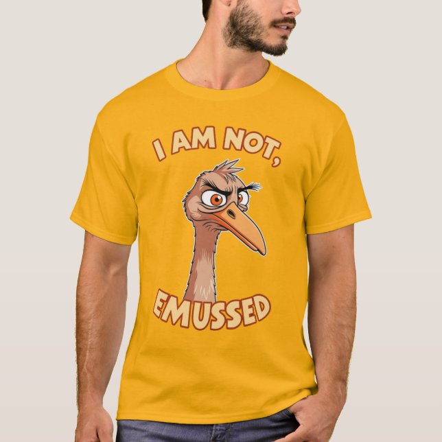 Jag är inte EMUS Pun T-Shirt (Framsida)