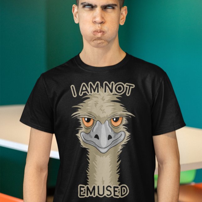 Jag är inte EMUS Pun T Shirt (Skapare uppladdad)