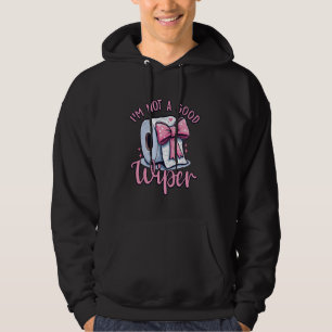 Jag är inte en bra WC-papperstransformator Hoodie