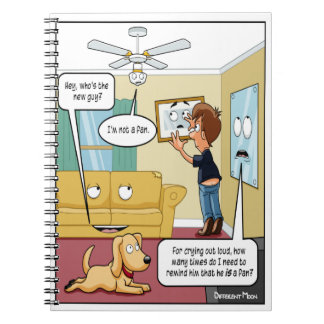 Jag är inte en Fläkt Punny bärbar dator Anteckningsbok