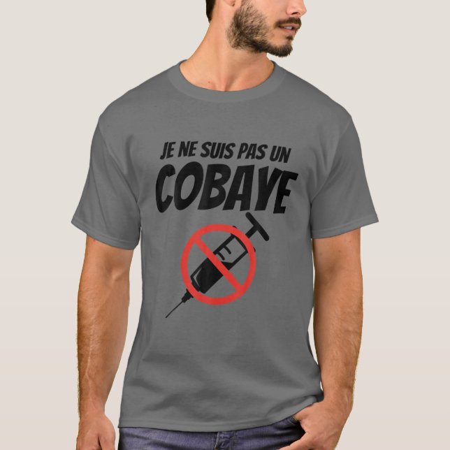 Jag är inte en guineansk Gris T Shirt (Framsida)