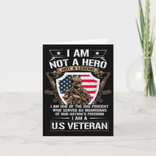 Jag är inte en hjälte, jag är ingen veteran i USA Kort