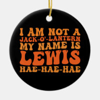 Jag är inte en Jack-o-lantern, mitt namn är Lewis