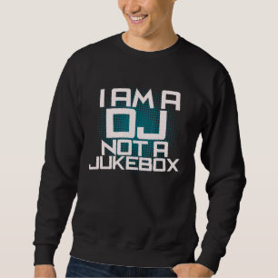 Jag är inte en jukebox lång ärmad tröja