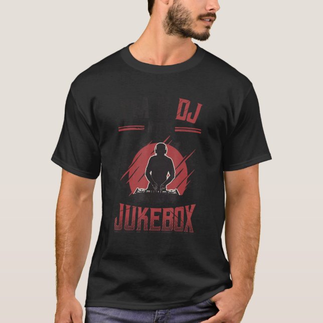 Jag är inte en jukebox-skiva 3 t shirt (Framsida)