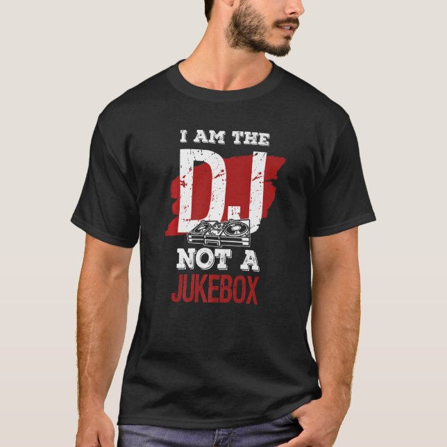 Jag är inte en jukebox. t shirt (Framsida)