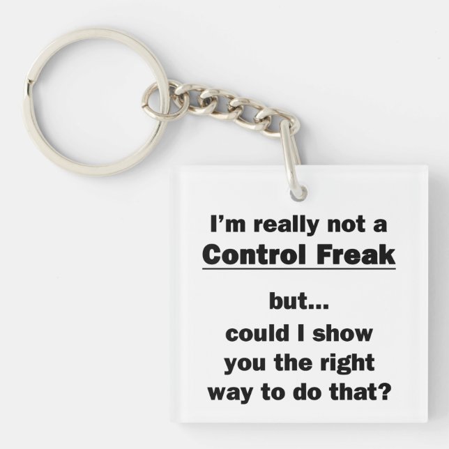 Jag är inte en kontrollerande Freak. (Framsidan)
