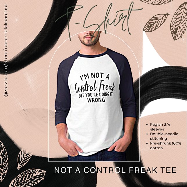 Jag är inte en kontrollfreak T-shirt (Skapare uppladdad)