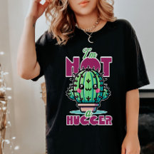Jag är inte en kramare Cute Cactus Pun