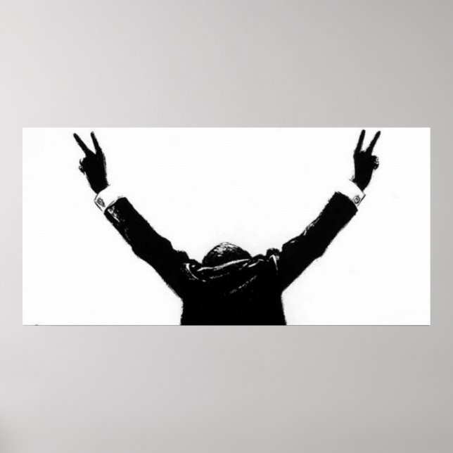 JAG ÄR INTE EN KROOK AV Richard M Nixon Poster (Framsidan)