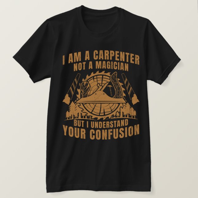 JAG ÄR INTE EN MAGICIAN T SHIRT (Design framsida)