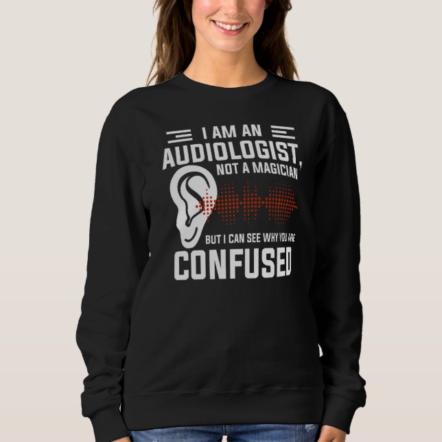 Jag är inte en magikaudiolog t shirt (Framsida)