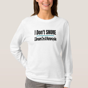 Jag är inte en motorcykel, en fin Sarcastic. T Shirt