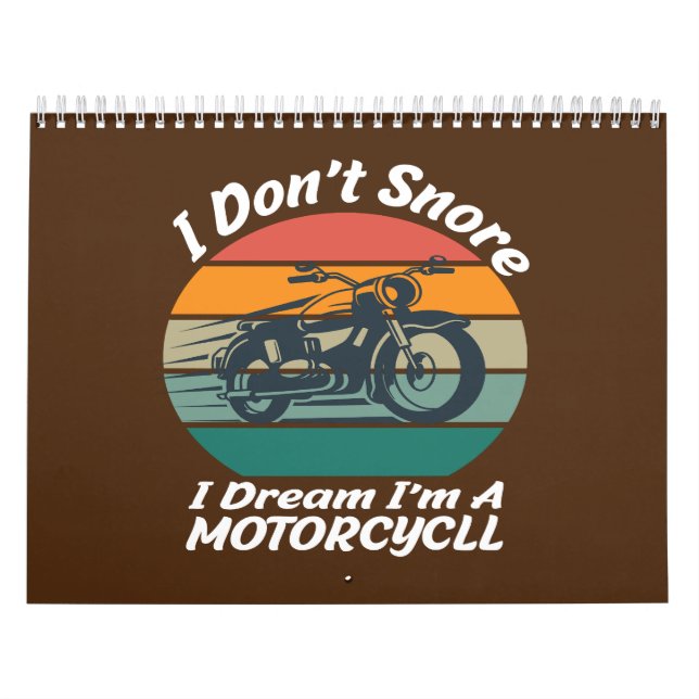 Jag är inte en motorcykel. kalender (Omslag)