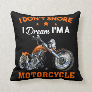 Jag är inte en motorcykel. kudde